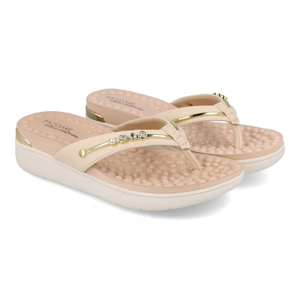 Modare Tamanco 22-7151115-83517 Creme Napa Floather Nature_5_999999992336654_05
